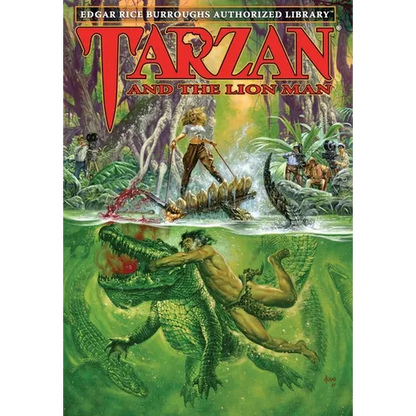 Tarzan and the Lion Man: Edgar Rice Burroughs Authorized Library - Hardcover