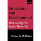Education and Development: Measuring the Social Benefits - Hardcover