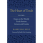 The Heart of Torah, Volume 1: Essays on the Weekly Torah Portion: Genesis and Exodus Volume 1 - Paperback