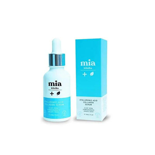 Mia Klinika Hyaluronic Acid and Collagen Serum for Anti-Aging and Hydration - 30ml