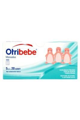 Otribebe Nasal Saline Solution - 100% Natural Seawater for Newborns & Toddlers, Sterile & Single-Dose Vials