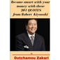 Become smart with your money with these 201 quotes from Robert Kiyosaki - Paperback