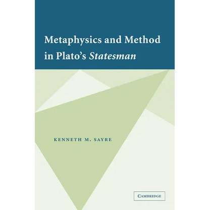 Metaphysics and Method in Plato's Statesman - Paperback