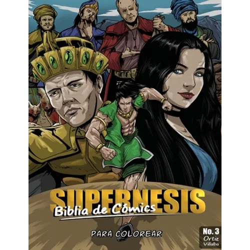 Supernensis Biblia De Comics No. 3: Para Colorear - Paperback