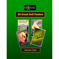 50 Great Golf Posters - Paperback