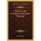 What Are the Conditions of Esoteric Training? - Paperback