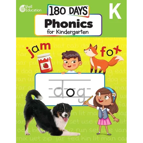 180 Days(tm) Phonics for Kindergarten: Practice, Assess, Diagnose - Paperback