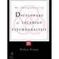 An Introductory Dictionary of Lacanian Psychoanalysis - Paperback