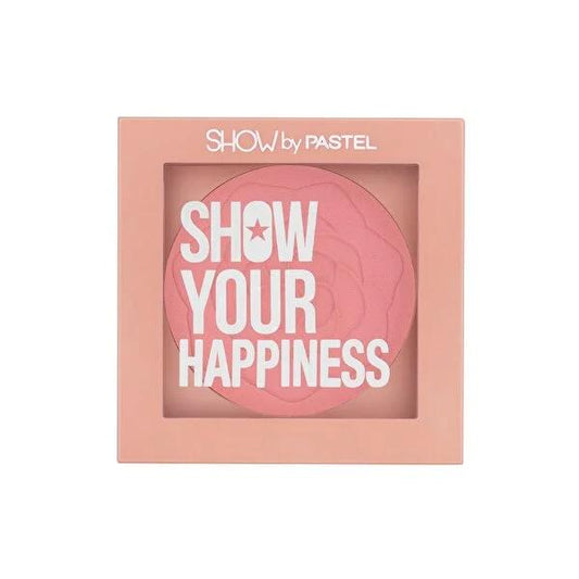 Show By Pastel: Vegan, Cruelty-Free Show Your Happiness Blush - Long-Lasting Radiance & Natural Healthy Glow
