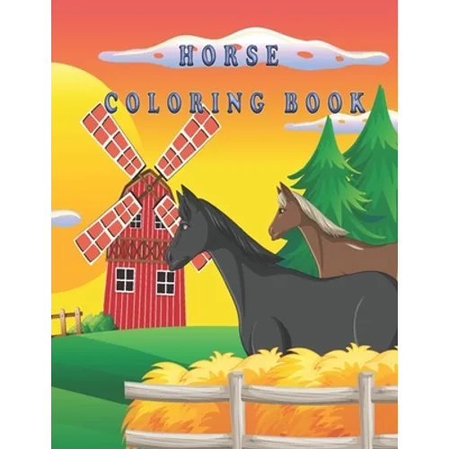 horse coloring book: An Adult Coloring Book Beautiful Horses - Paperback