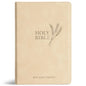 KJV Giant Print Reference Bible, Cream Leathertouch - Hardcover