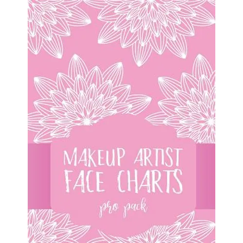 Makeup Artist Face Charts: Pro Pack - Paperback