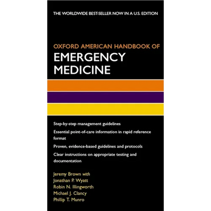 Oxford American Handbook of Emergency Medicine - Vinyl-bound