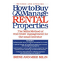 How to Buy and Manage Rental Properties - Paperback