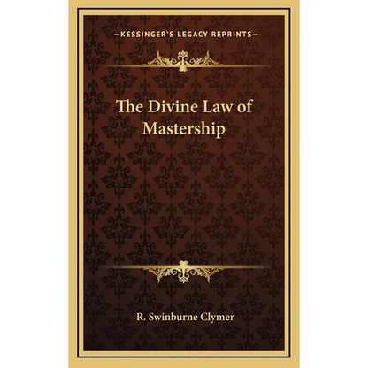 The Divine Law of Mastership - Hardcover
