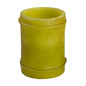 3X4 Carved Bamboo Texture Wax LED Candle