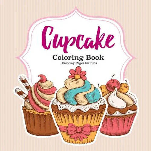 Cupcake Coloring Book - Paperback