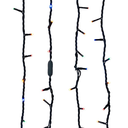 Jingle Bright 100 LED Light Set - Multicolor - Green Wire