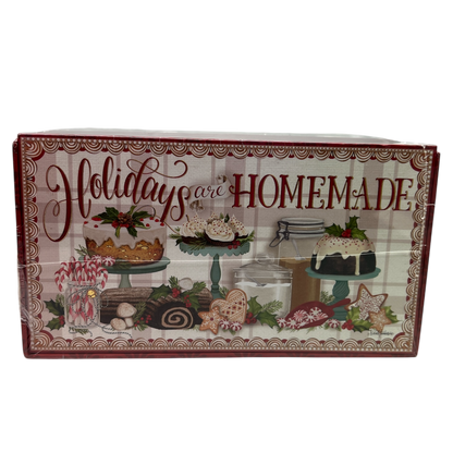 Holidays Are Homemade Recipe Card Box