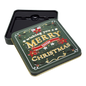 Christmas Gift Card Tin - Wishing you a Merry Little Christmas
