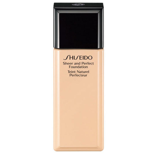 Shiseido Sheer and Perfect Foundation I60 Natural Glow 30ml