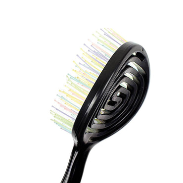 Nascita Pro Three-Dimensional Oval Hair Brush with GemTips Technology - Gentle Detangling, Anti-Static, Hair Care