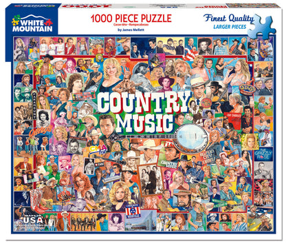 Country Music - 1000 Piece Jigsaw Puzzle