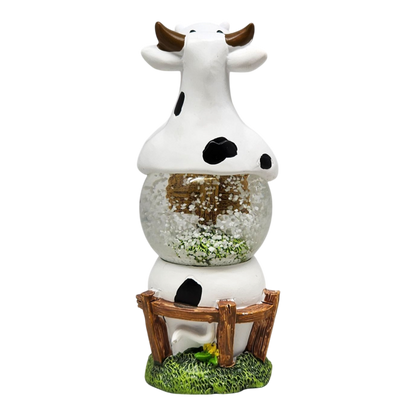 Standing Cow Snowglobe