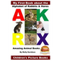 My First Book about the Alphabet of Rabbits & Hares - Amazing Animal Books - Children's Picture Books - Paperback