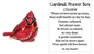 Cardinal Prayer Charms