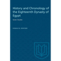 History and Chronology of the Eighteenth Dynasty of Egypt: Seven Studies - Paperback