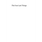 The Four Last Things - Paperback