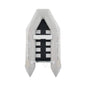 Virtue US 10FT 4-Person Heavy-Duty Inflatable Dinghy Transom Sport Tender Boat (SAK98153)