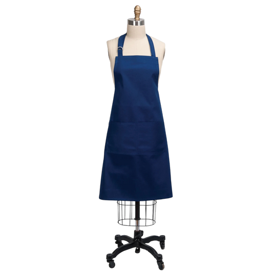 Twilight Blue Solid Chef Apron