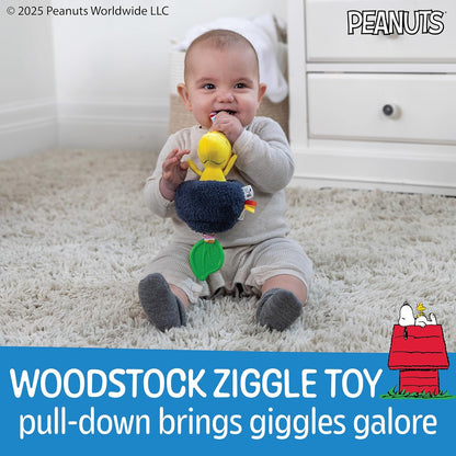 Peanuts-Woodstock Pulldown Ziggle Toy