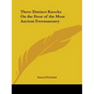 Three Distinct Knocks On the Door of the Most Ancient Freemasonry - Paperback