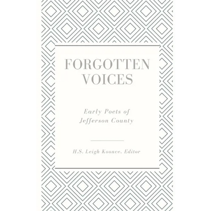 Forgotten Voices: Early Poets of Jefferson County - Paperback