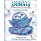 RELAXING Adult Coloring Book: Amazing Animals - Paperback