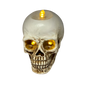 Lighted Skull Figurine