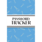 Password Tracker (Blue Keys): 6"x9" Alphabetical Password Logbook for Easy Organization - Paperback