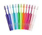 TePe Select Compact Manual Toothbrush for Children and Adults with Gag Reflex - Angled Brush Head for Effective Oral Hygiene