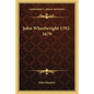 John Wheelwright 1592-1679 - Paperback