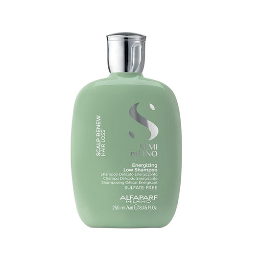 Alfaparf Semi Di Lino Scalp Energizing Shampoo - 250ml, Invigorating Hair Care for Scalp Health