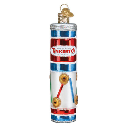 Tinkertoy - Glass Ornament
