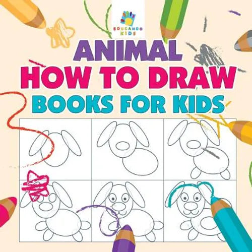 Animal How to Draw Books for Kids - Paperback