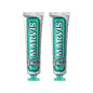 Marvis Classic Strong Mint Toothpaste, 85 ml, 2 Units - Effective Oral Hygiene with Refreshing Mint Flavor