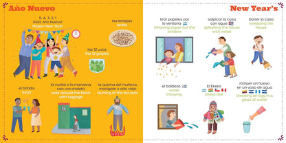 Tons of Palabras: Fiestas: An English & Spanish Book for the Real World