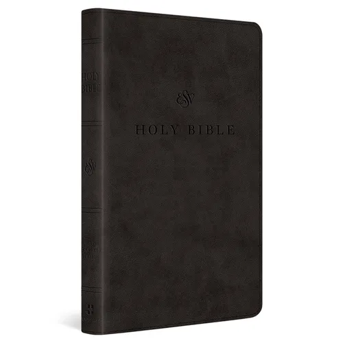 ESV Premium Church Bible, Large Print, Red Letter (Trutone, Black) - Imitation Leather