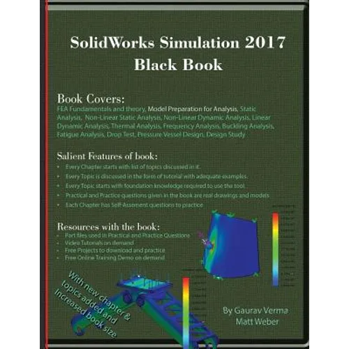 SolidWorks Simulation 2017 Black Book - Paperback