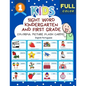 Sight Word Kindergarten and First Grade Colorful Picture Flash Cards English Portuguese: Learning to read basic vocabulary card games. Improve reading - Paperback